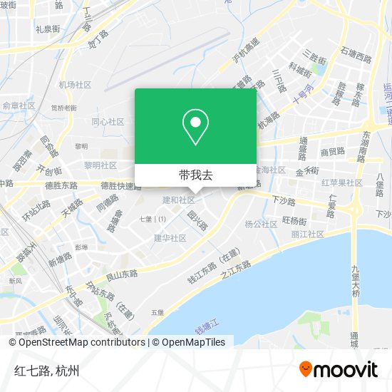 红七路地图