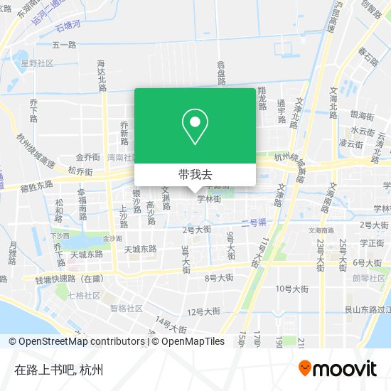 在路上书吧地图