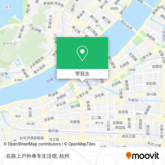在路上户外单车生活馆地图