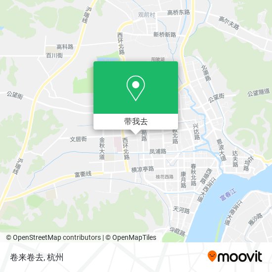 卷来卷去地图