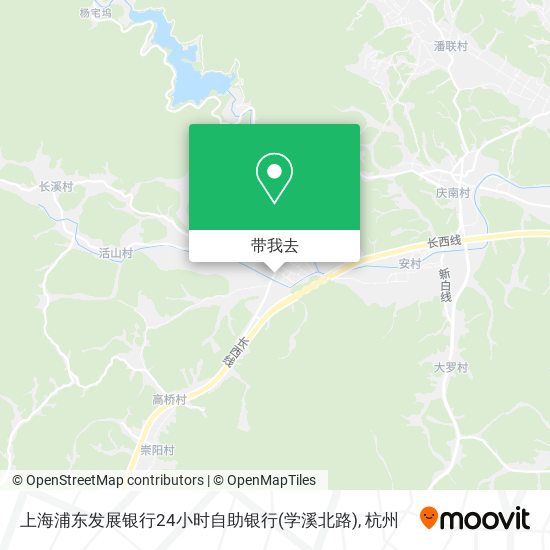 上海浦东发展银行24小时自助银行(学溪北路)地图