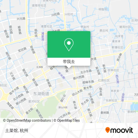 土菜馆地图