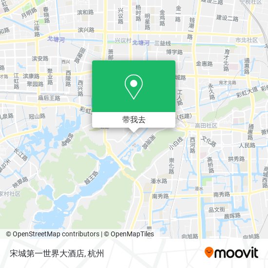 宋城第一世界大酒店地图