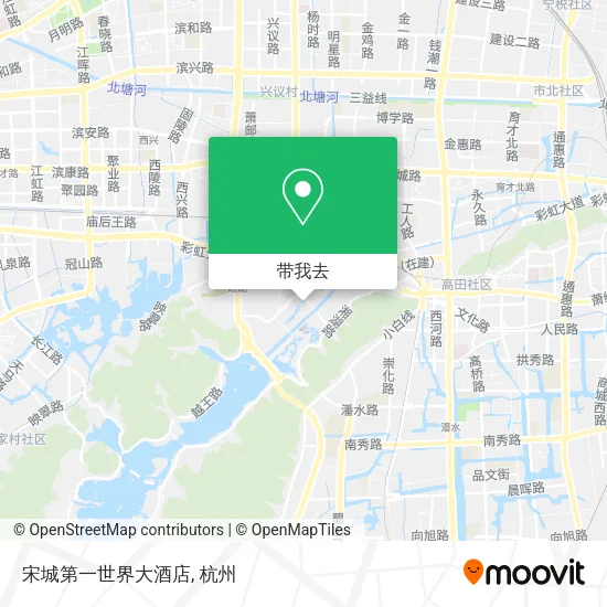 宋城第一世界大酒店地图