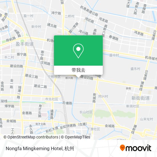 Nongfa Mingkeming Hotel地图