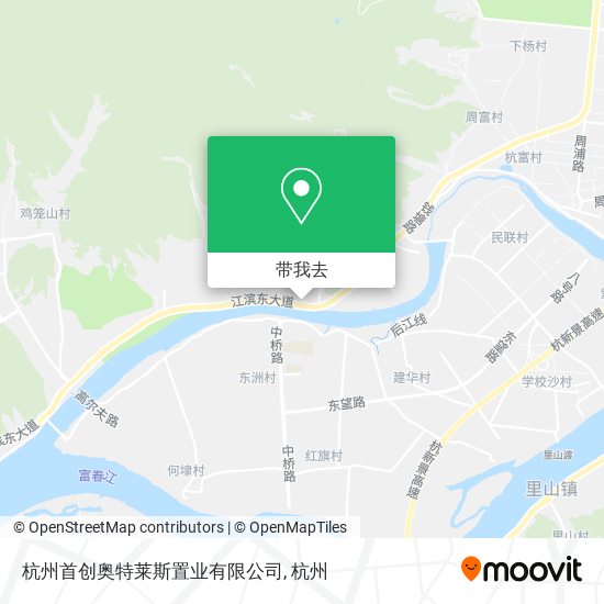 杭州首创奥特莱斯置业有限公司地图