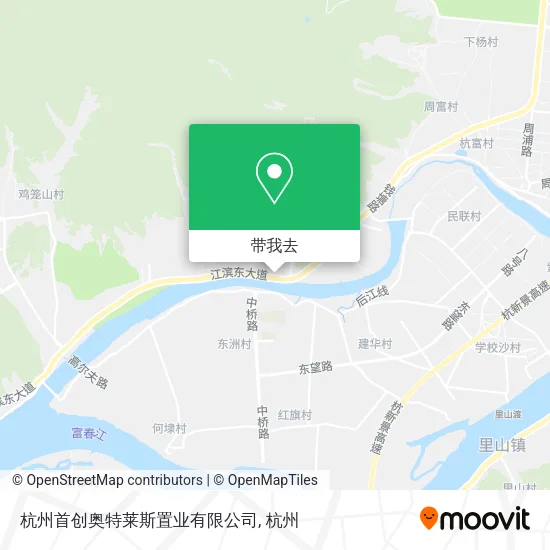杭州首创奥特莱斯置业有限公司地图