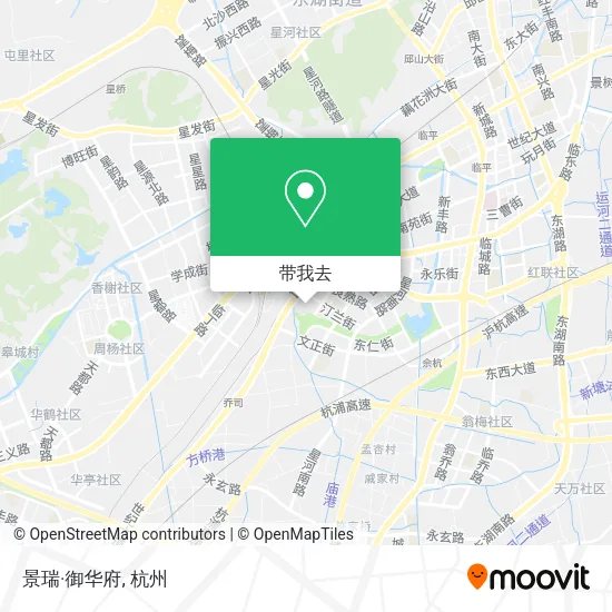 景瑞·御华府地图