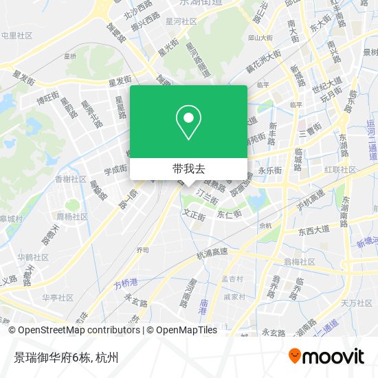 景瑞御华府6栋地图