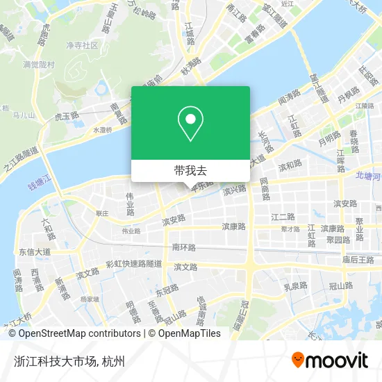 浙江科技大市场地图