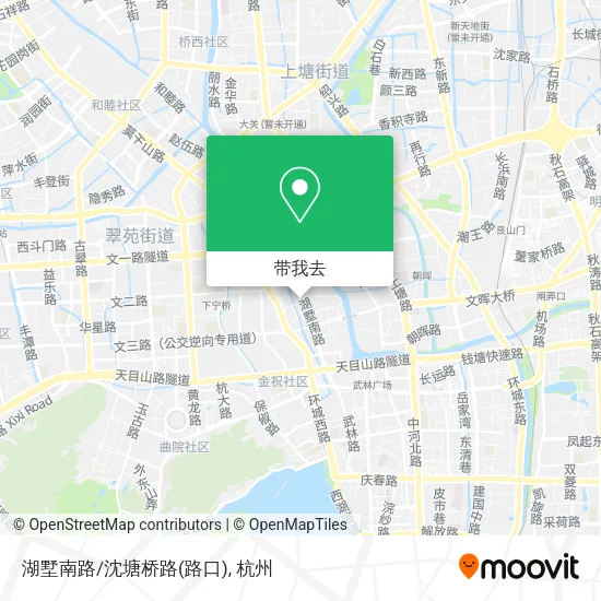 湖墅南路/沈塘桥路(路口)地图