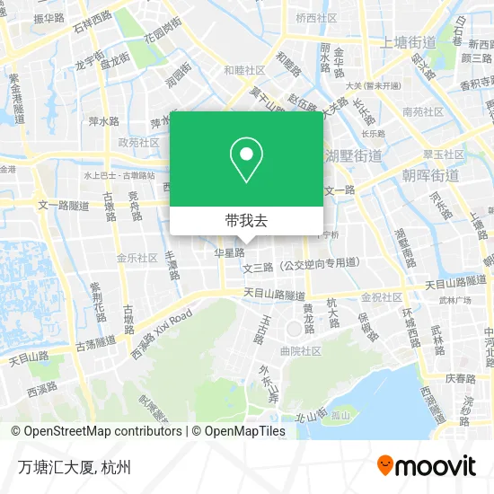 万塘汇大厦地图