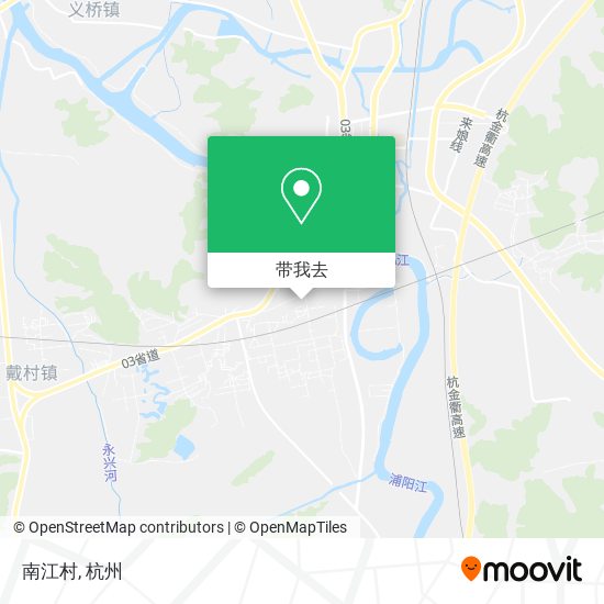 南江村地图