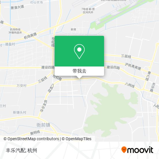 丰乐汽配地图