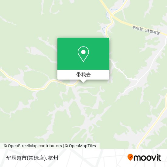 华辰超市(常绿店)地图