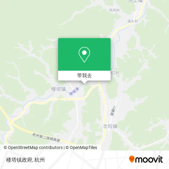 楼塔镇政府地图
