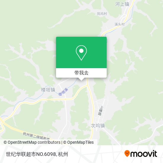 世纪华联超市NO.6098地图