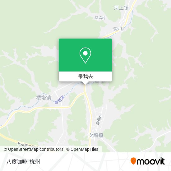 八度咖啡地图