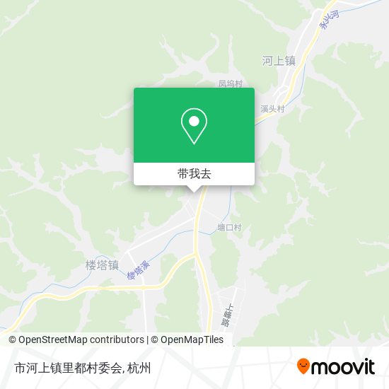 市河上镇里都村委会地图