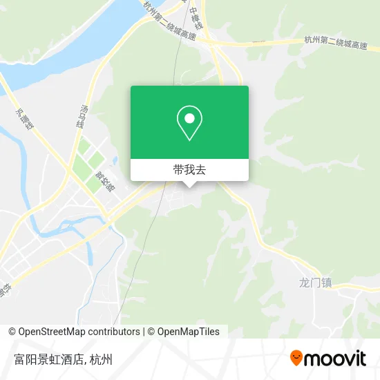 富阳景虹酒店地图