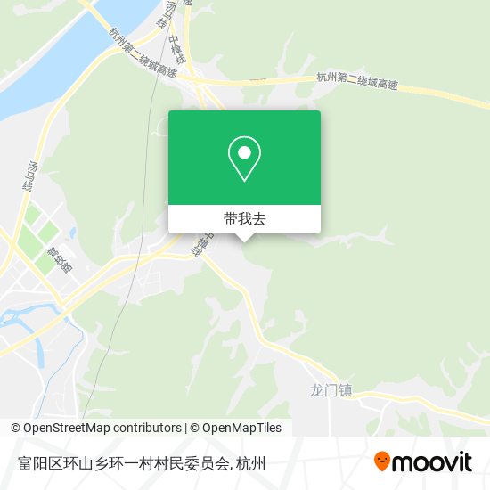 富阳区环山乡环一村村民委员会地图