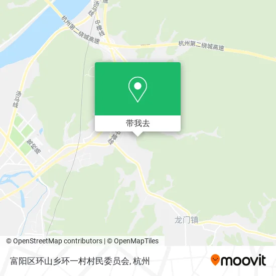 富阳区环山乡环一村村民委员会地图