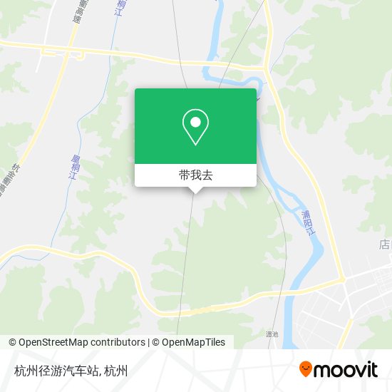 杭州径游汽车站地图