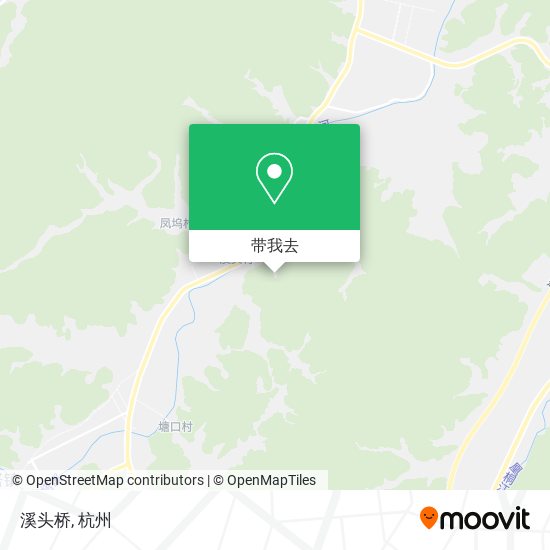溪头桥地图