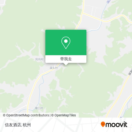 信友酒店地图