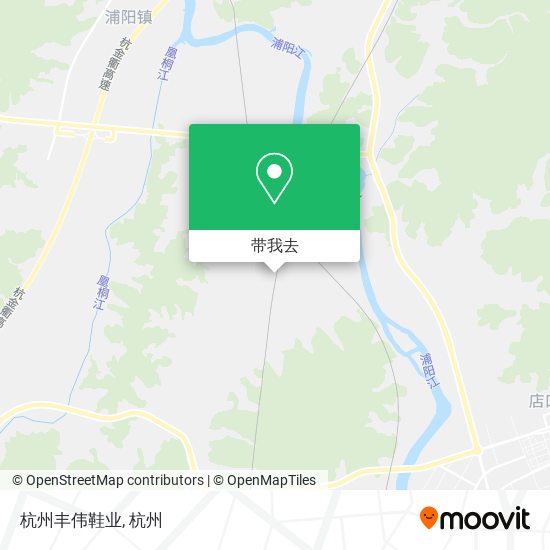 杭州丰伟鞋业地图
