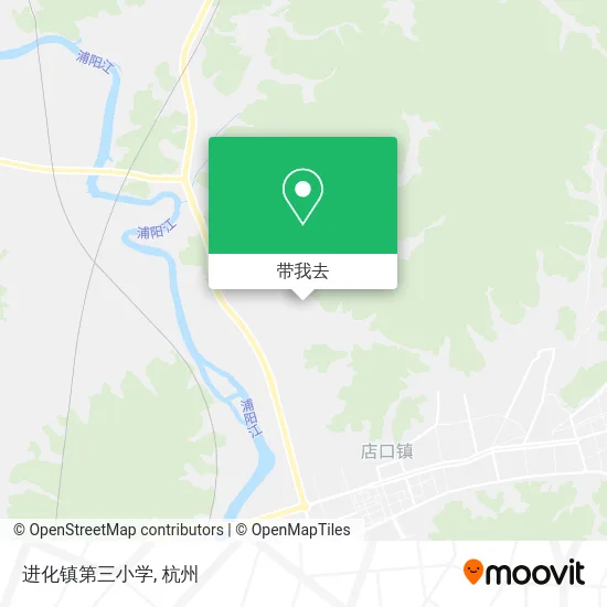 进化镇第三小学地图