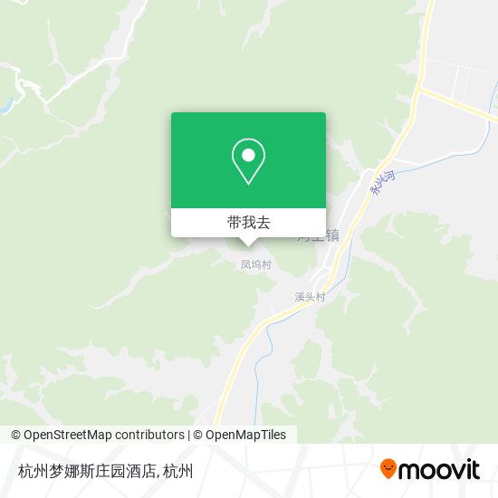 杭州梦娜斯庄园酒店地图