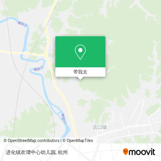 进化镇欢谭中心幼儿园地图