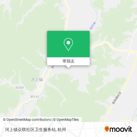 河上镇众联社区卫生服务站地图