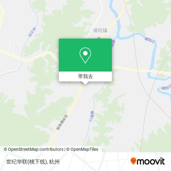 世纪华联(桃下线)地图