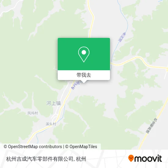 杭州吉成汽车零部件有限公司地图