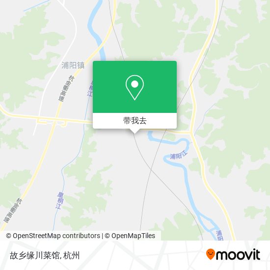 故乡缘川菜馆地图