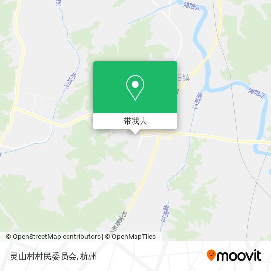 灵山村村民委员会地图