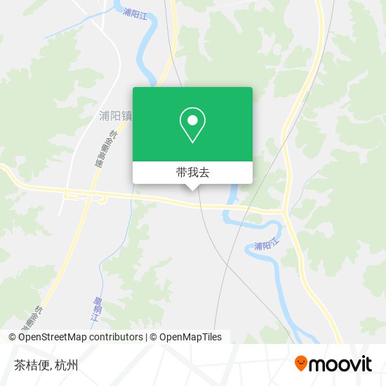 茶桔便地图