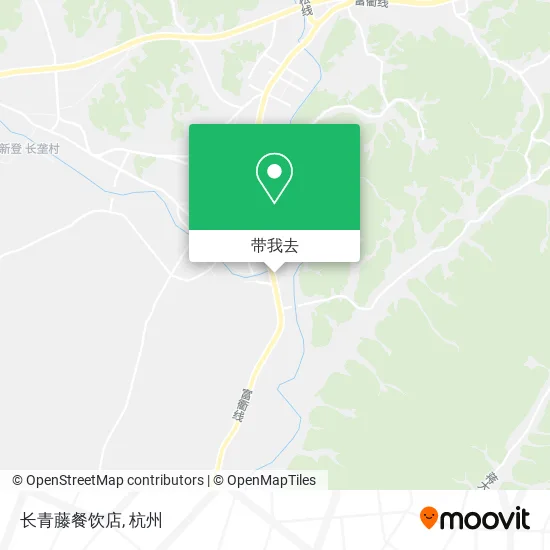 长青藤餐饮店地图