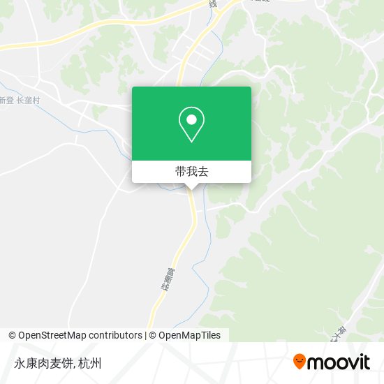 永康肉麦饼地图