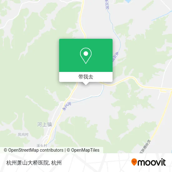 杭州萧山大桥医院地图