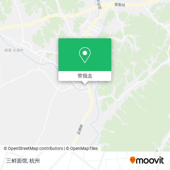 三鲜面馆地图