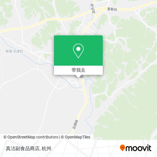 真洁副食品商店地图