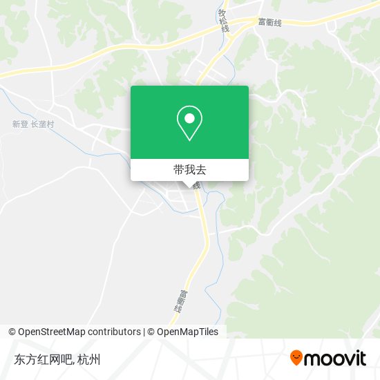 东方红网吧地图
