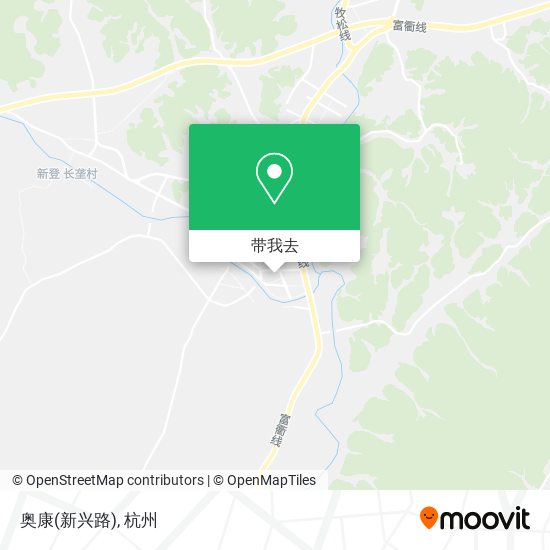 奥康(新兴路)地图