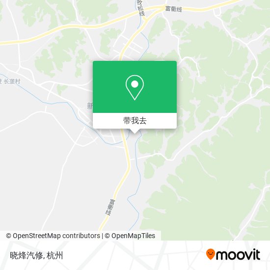 晓烽汽修地图