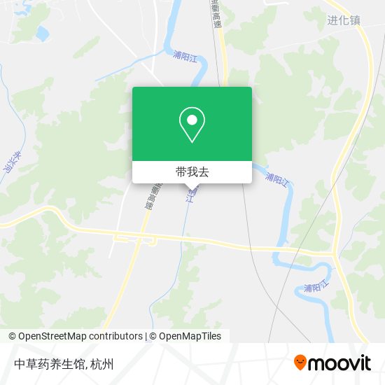 中草药养生馆地图