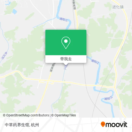 中草药养生馆地图