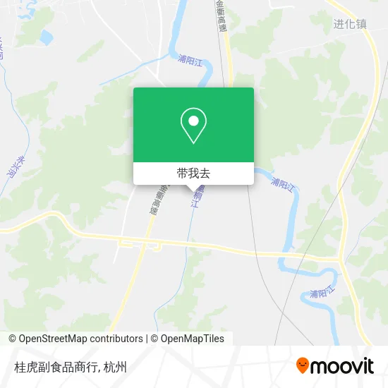 桂虎副食品商行地图